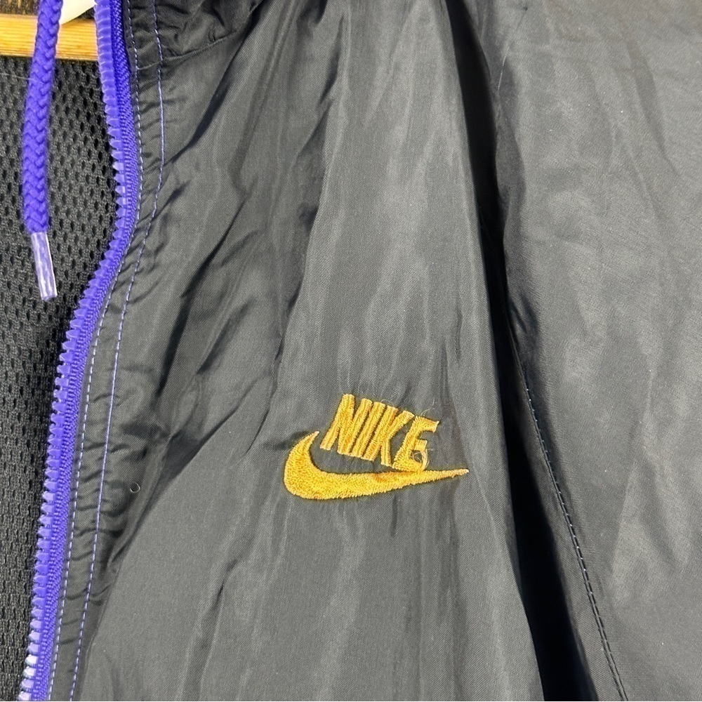 Nike Vintage Zip Front Long Sleeve Windbreaker Size Large Men - Picture 11 of 16